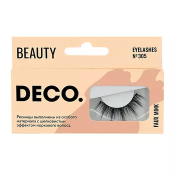 DECO. Накладные ресницы с эффектом норки №305 1.0