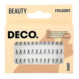 DECO. Пучки ресниц короткие 1.0