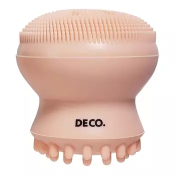 DECO. Щеточка для очищения лица и взбивания пены