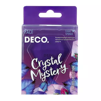 DECO. Спонж для макияжа CRYSTAL MYSTERY бриллиант