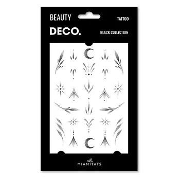 DECO. Татуировка для тела BLACK COLLECTION by Miami tattoos переводная (Mini)