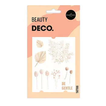 DECO. Татуировка для тела INSPIRATION by Miami tattoos переводная (Be gentle)