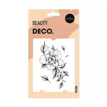DECO. Татуировка для тела Ubeyko by Miami tattoos переводная Dream flower