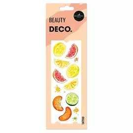 DECO. Татуировка для тела WATERCOLOR STORY by Miami tattoos переводная Citrus