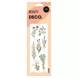 DECO. Татуировка для тела WATERCOLOR STORY by Miami tattoos переводная Flowers