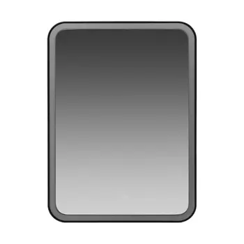 DECO. Зеркало для макияжа настольное с подсветкой 22x16 см