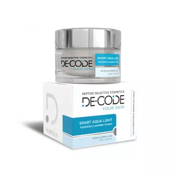 DECODE Увлажняющий ламеллярный крем SMART AQUA LIGHT