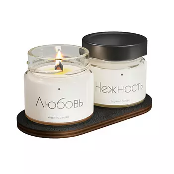DECOREZ Подарочный набор свечей ароматических для дома "Любовь" 100.0