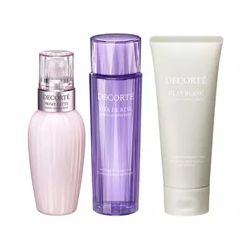 DECORT Набор для ухода за кожей Skincare Лосьон+концентрат+очищающее средство