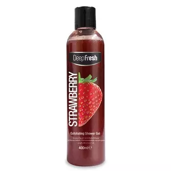 DEEP FRESH Гель-скраб для душа Strawberry