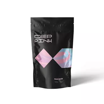 DEEP PINK Крымская розовая соль для ванн с эфирным маслом Лаванды 1000.0