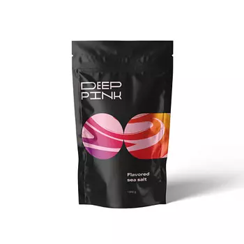 DEEP PINK Крымская розовая соль для ванн с эфирным маслом Розы 1000.0