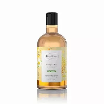 DEEP SENSE Гель для душа молоко и мед 400.0