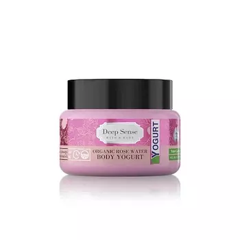 DEEP SENSE Крем-йогурт для тела с органической розовой водой 250.0