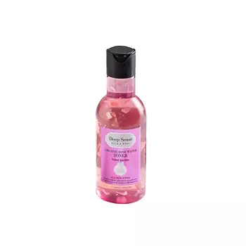 DEEP SENSE Очищающий тоник с органической розовой водой 160.0