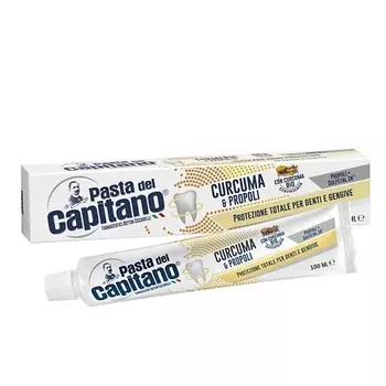 DEL CAPITANO Зубная паста Куркума и прополис