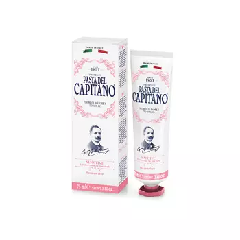 DEL CAPITANO Зубная паста Премиум Чувствительные зубы
