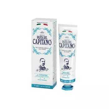 DEL CAPITANO Зубная паста Премиум для курящих