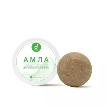 DELICATE COSMETICS Твердый шампунь для волос Амла