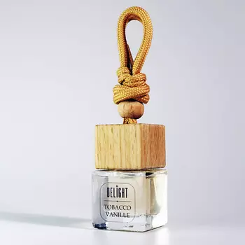 DELIGHT DELGHT Автомобильный ароматизатор "Табак Ваниль", пахучка, автопарфюм, диффузор 7.0