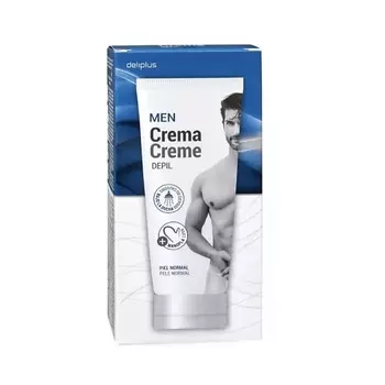 DELIPLUS Депиляционный крем для мужчин