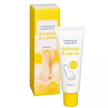 DELIPLUS Крем от мозолей и натоптышей лечебный 50