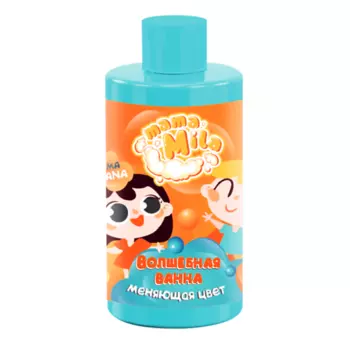 DELTA COSMETICS Пена для ванн детская меняющая цвет с ароматом банана 500.0