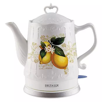 DELTA LUX Чайник электрический DE-1010 "Лимоны" 1500.0