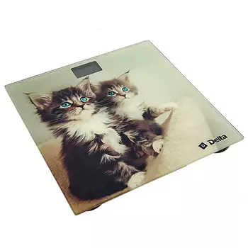 DELTA Весы напольные электронные D-9228/1 "Котята"