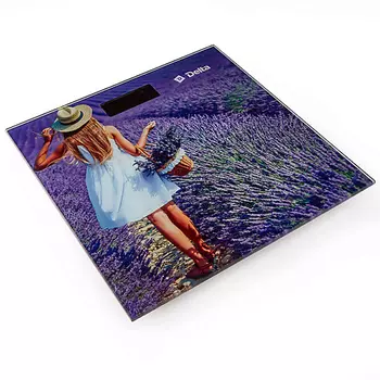 DELTA Весы напольные электронные D-9237/1 "Лаванда"