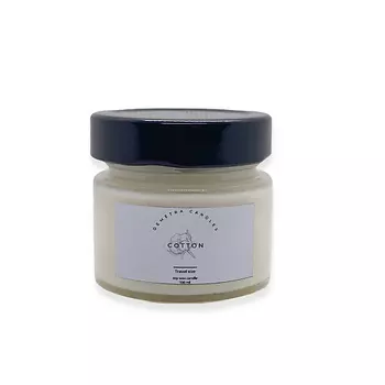 DEMETRA CANDLES Свеча ароматическая с ароматом хлопка Cotton