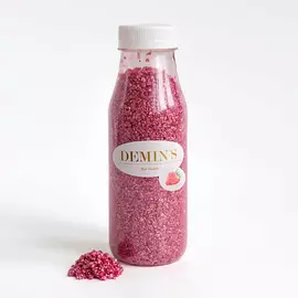 DEMIN`S FOR HOME Морская соль для ванн с шиммером и маслами «Клубничное мороженое» 360.0