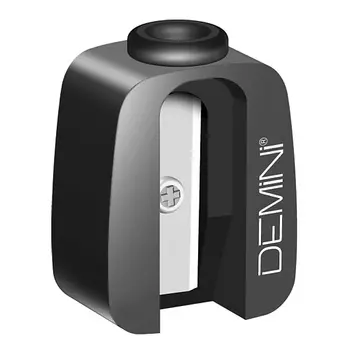 DEMINI Точилка для карандаша одинарная, черная