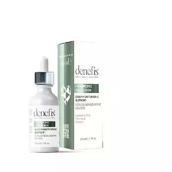 DENEFIS Сыворотка для лица с гиалуроновой кислотой(ежедневная увлажняющая поддержка). 30.0