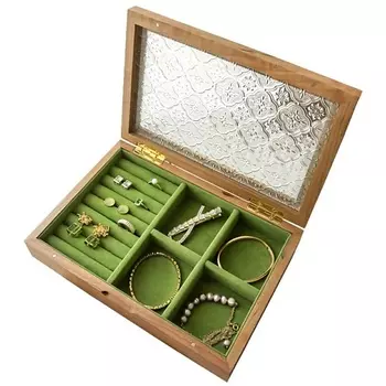 DENEZO Шкатулка деревянная для украшений, бижутерии, драгоценностей "Gloria"