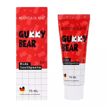 #DENTAGLANZ Детская зубная паста Gummy Bear Kids Toothpaste