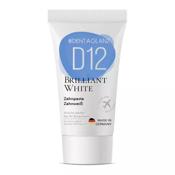 #DENTAGLANZ Зубная паста D12 Brilliant White Toothpaste
