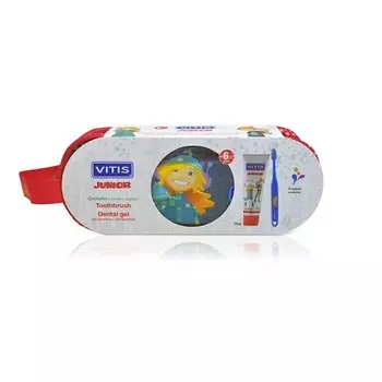 DENTAID Набор средств для ухода за полостью рта Junior Kit 6+ 1