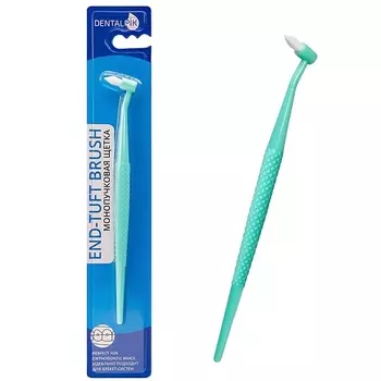 Dentalpik Монопучковая щетка для брекетов, зеленый