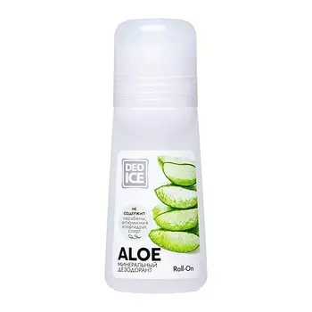 DEOICE Минеральный дезодорант Roll-On Aloe 65