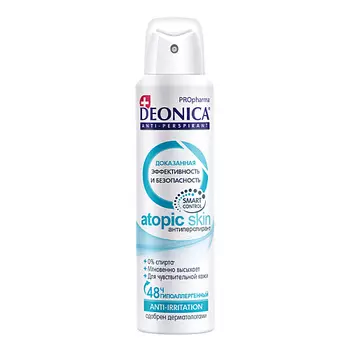 Deonica DEONICA Антиперспирант ATOPIC SKIN PRO Pharma (аэрозоль) 150.0