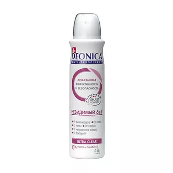 Deonica Антиперспирант Невидимый 6в1 (спрей)