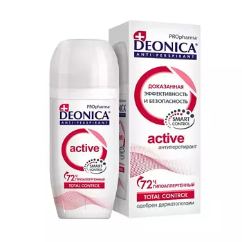 Deonica DEONICA Антиперспирант PROpharma ACTIVE 50.0