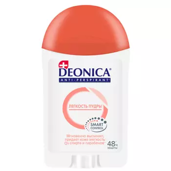 Deonica Антиперспирант-стик Легкость пудры