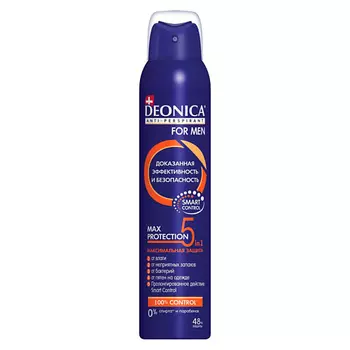 Deonica DEONICA Дезодорант мужской 5Protection 200.0