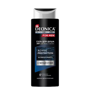 Deonica DEONICA FOR MEN Гель для душа Active Protection 250.0