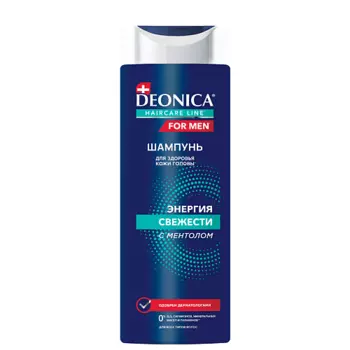 Deonica DEONICA FOR MEN Шампунь для волос Энергия свежести 380.0
