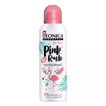 Deonica DEONICA Дезодорант Pink Rush FOR TEENS 125.0