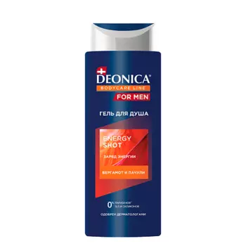 Deonica DEONICA FOR MEN Гель для душа Energy Shot 250.0