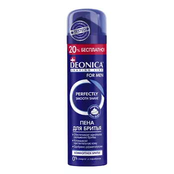 DEONICA Пена для бритья Комфортное бритье FOR MEN 240